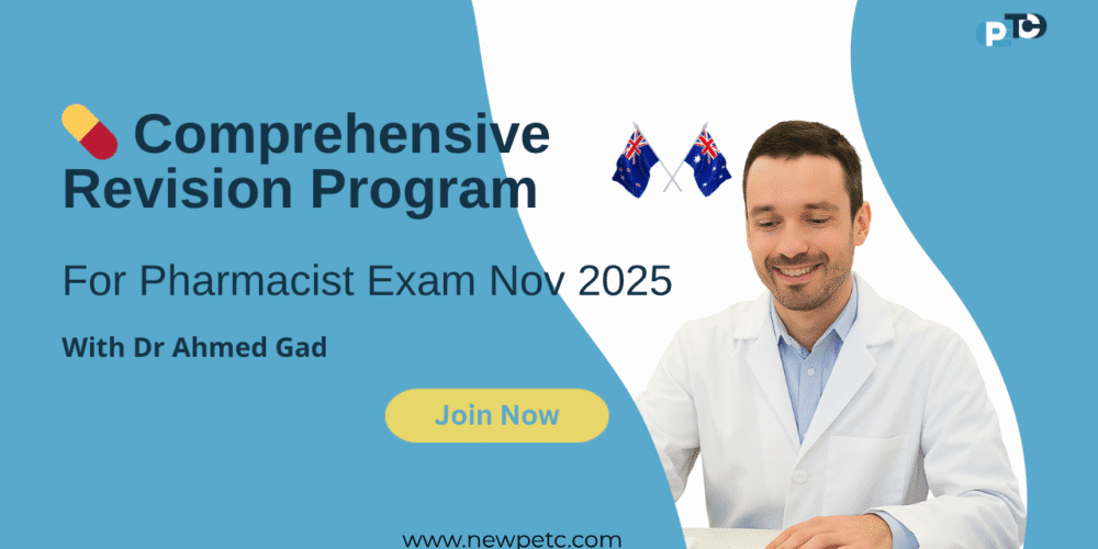 PETC Comprehensive Revision Course for Pharmacists (Australia & NZ)